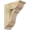 Ekena Millwork Legacy Traditional Rough Sawn Bracket w/ Offset Brace, Douglas Fir, 8"W x 18"D x 22"H BKT0806X18X22LEC01RDF - alternate 1